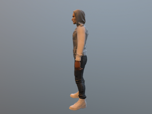 game character 3Dモデル