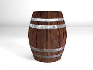 laag poly middeleeuwse stadsset 3D Model