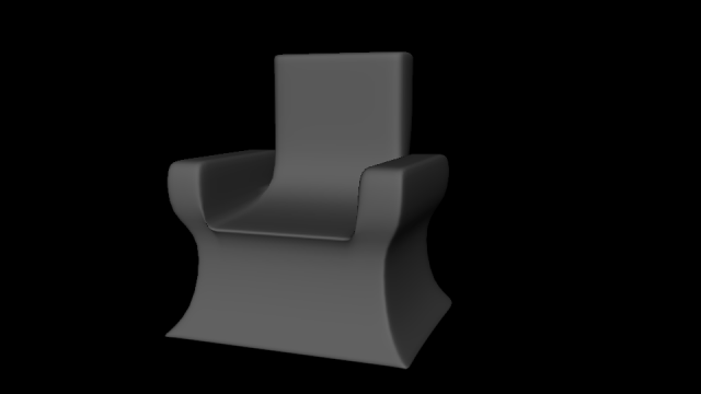 chair 3D 모델 .c4d .max .obj .3ds .fbx .stl .blend