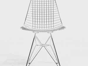 eames dkr wire chair 3D Model