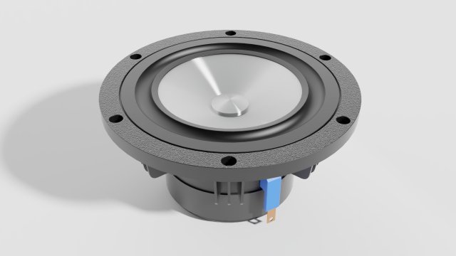 markaudio alpair 10m 6 full range gen 3 3D Model .c4d .max .obj .3ds .fbx .stl .blend 