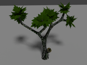 game tree 3D Model