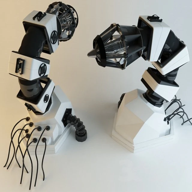 robot 3D Model .c4d .max .obj .3ds .fbx .stl .blend 