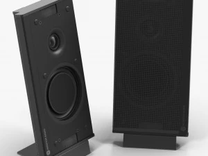 speakers set monitor audio shadow 3D Model