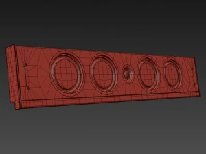 speakers set monitor audio shadow 3D Model