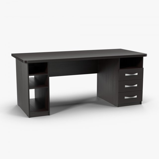 desk wenge Modelo 3D .c4d .max .obj .3ds .fbx .stl .blend 