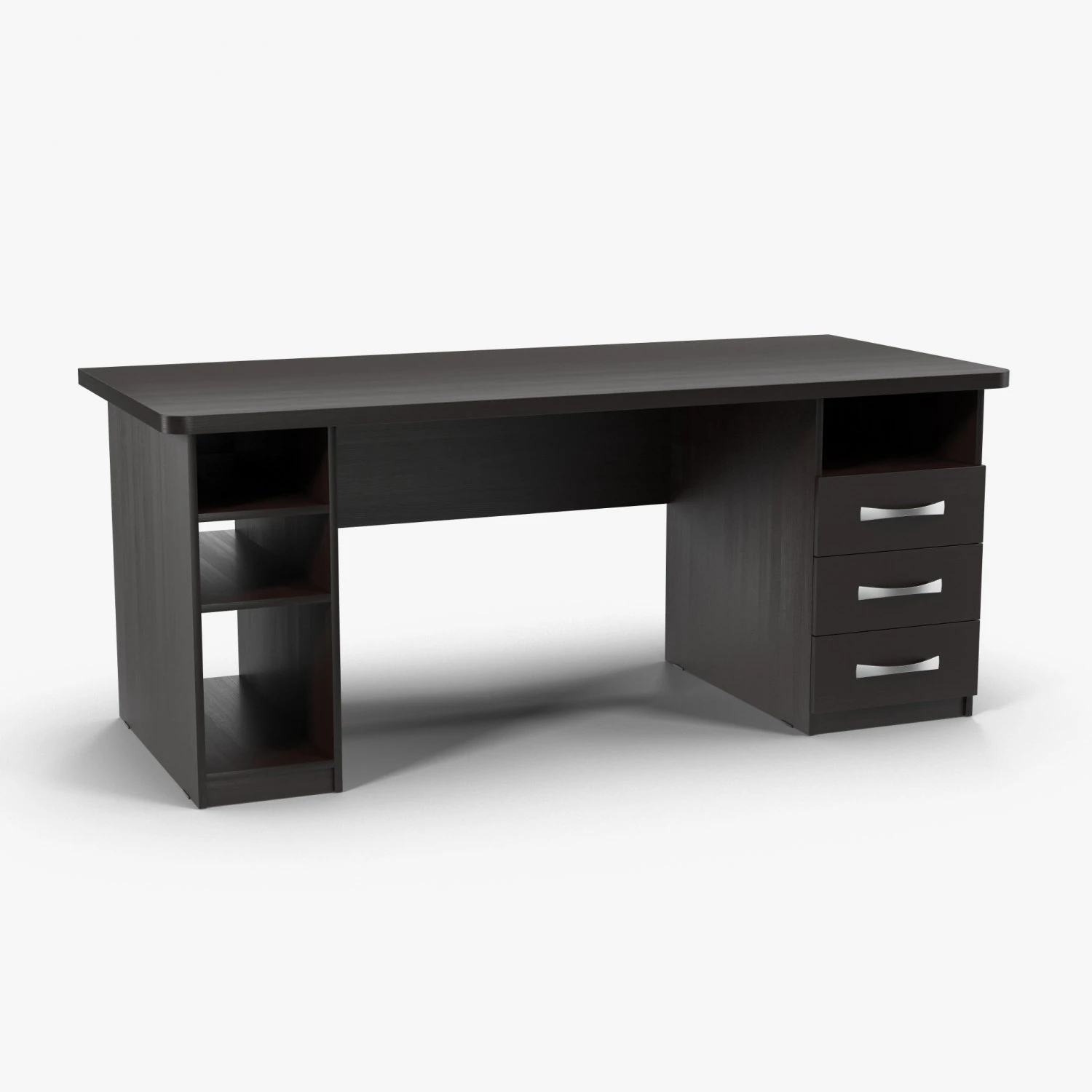 desk wenge 3D Model .c4d .max .obj .3ds .fbx .stl .blend 