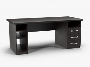 desk wenge 3D Model