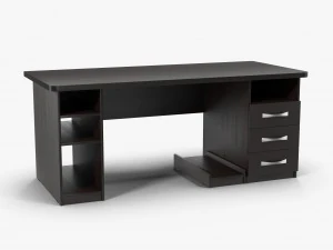 desk wenge 3D Model