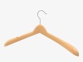 wooden clothes hanger Modelo 3D