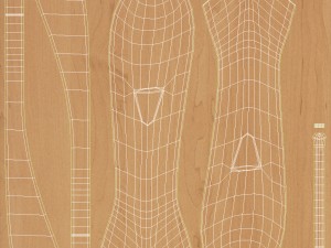wooden clothes hanger 3D Модель