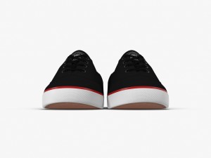 dc shoes - flash tx black-red 3D Model