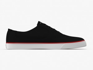 dc shoes - flash tx black-red 3D Model