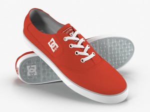 dc shoes - flash tx clay 3D Model