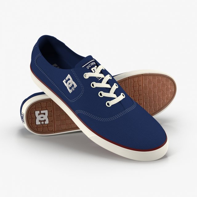 dc shoes flash tx estate blue 3D