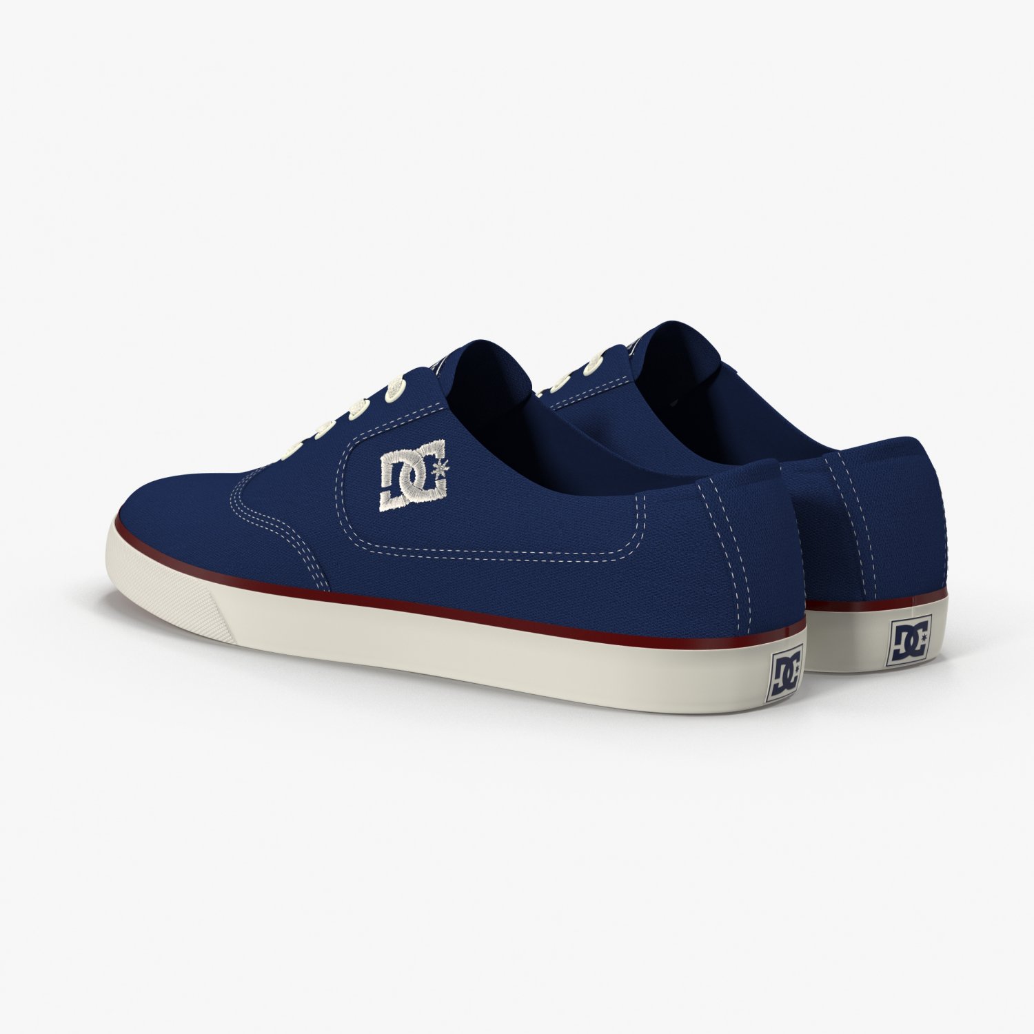 Dc shoes голубые