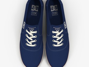 dc shoes - flash tx estate-blue 3D 모델