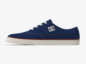 dc shoes - flash tx estate-blue 3D 모델