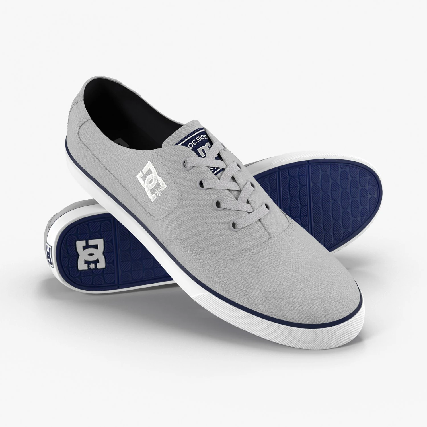 dc shoes - flash tx grey 3D Model .c4d .max .obj .3ds .fbx .stl .blend 