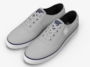 dc shoes - flash tx grey 3D Model