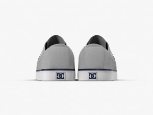 dc shoes - flash tx grey 3D Model