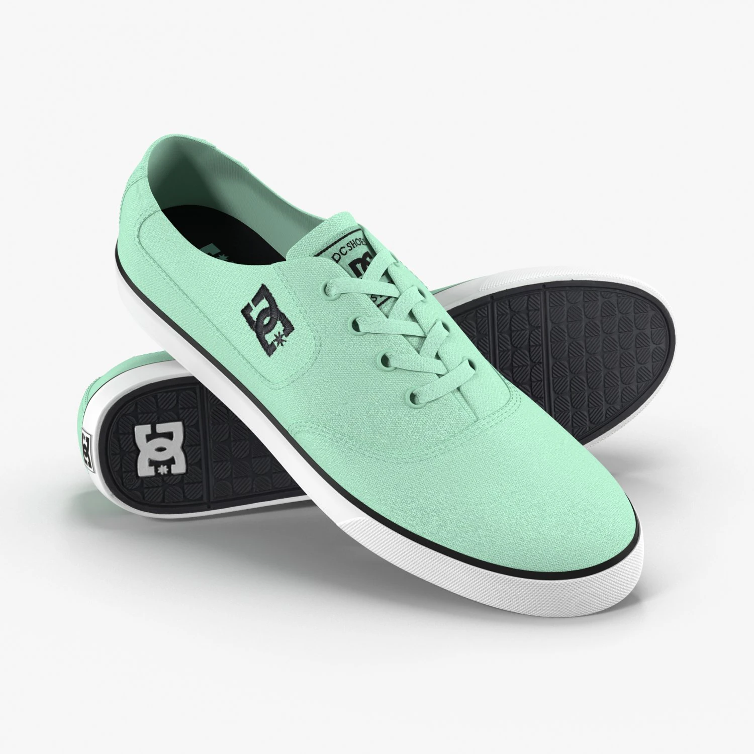 dc shoes - flash tx mint 3D Model .c4d .max .obj .3ds .fbx .stl .blend 
