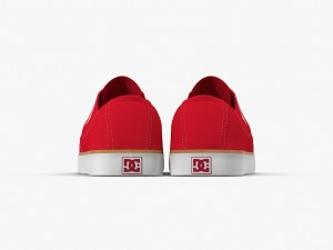 dc shoes - flash tx red 3D Модель