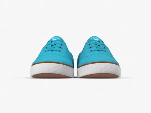 dc shoes - flash tx turquoise 3D Model