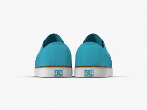 sapatos dc - flash tx turquesa Modelo 3D