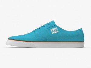 dc shoes - flash tx turquoise 3D Model