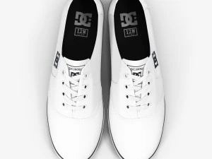 dc shoes - flash tx white 3D Model