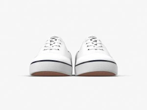 dc shoes - flash tx white 3D Model