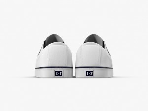 dc shoes - flash tx white 3D Model