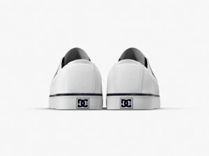 dc shoes - flash tx white 3D Model