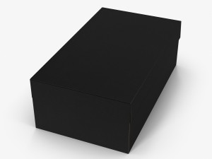 colored shoe boxes low-poly 3D 模型