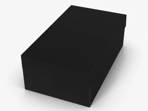 caixas de sapato coloridas low-poly Modelo 3D
