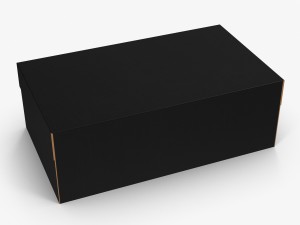 colored shoe boxes low-poly 3D 模型