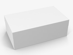 colored shoe boxes low-poly 3D 模型