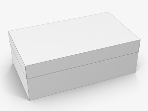 colored shoe boxes low-poly 3D 模型