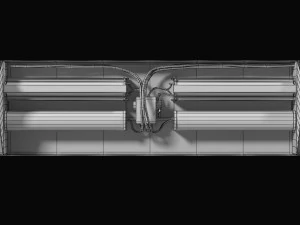 pantalla t&eacute;rmica ballu bhc-ce-3t Modelo 3D