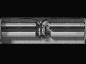 thermal screen ballu bhc-ce-3t Modèle 3D