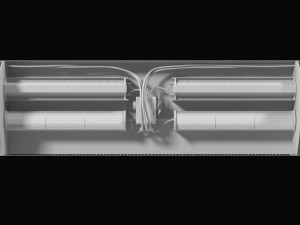 thermal screen ballu bhc-ce-3t Modèle 3D