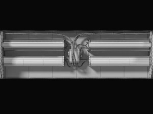 pantalla t&eacute;rmica ballu bhc-ce-3t Modelo 3D