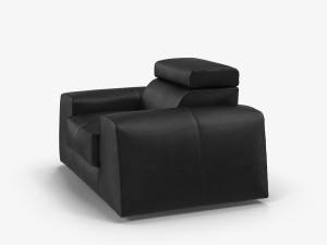 leather armchair boss 3D Model