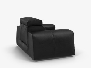 leather armchair boss 3D Model
