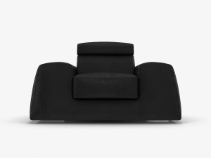 leather armchair boss 3D Model