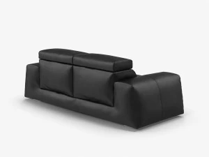 leather sofa boss 3D Model