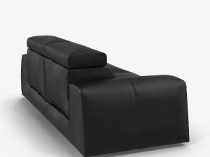 leather sofa boss 3D Модель
