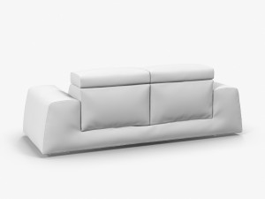 leather sofa boss 3D Модель