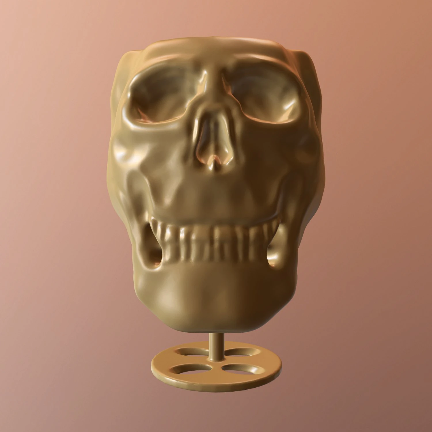 scull-goblet 3d print 3D Print Model .c4d .max .obj .3ds .fbx .stl .blend 
